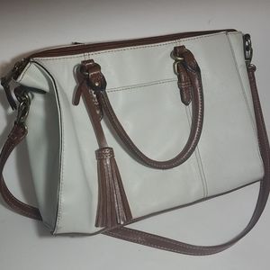 Tignanello leather handbag gently used